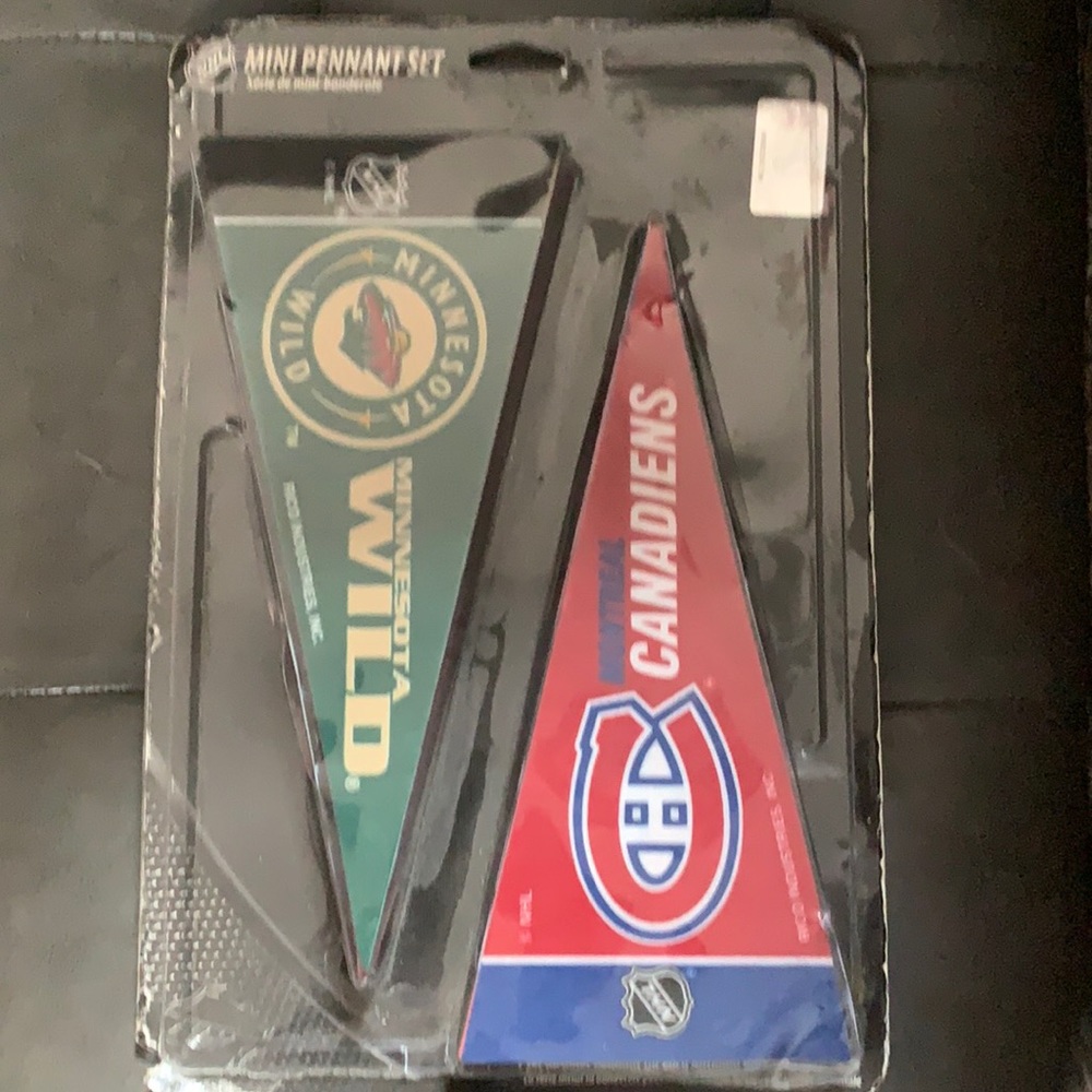 Mini NHL pendant set